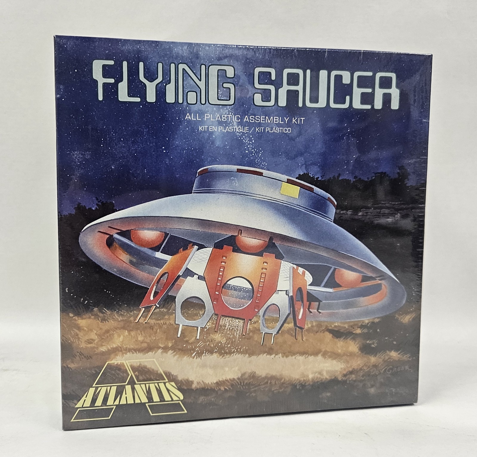 SEALED 2020 Atlantis Toys A256 1:72 Scale 7" Flying Saucer Model Kit