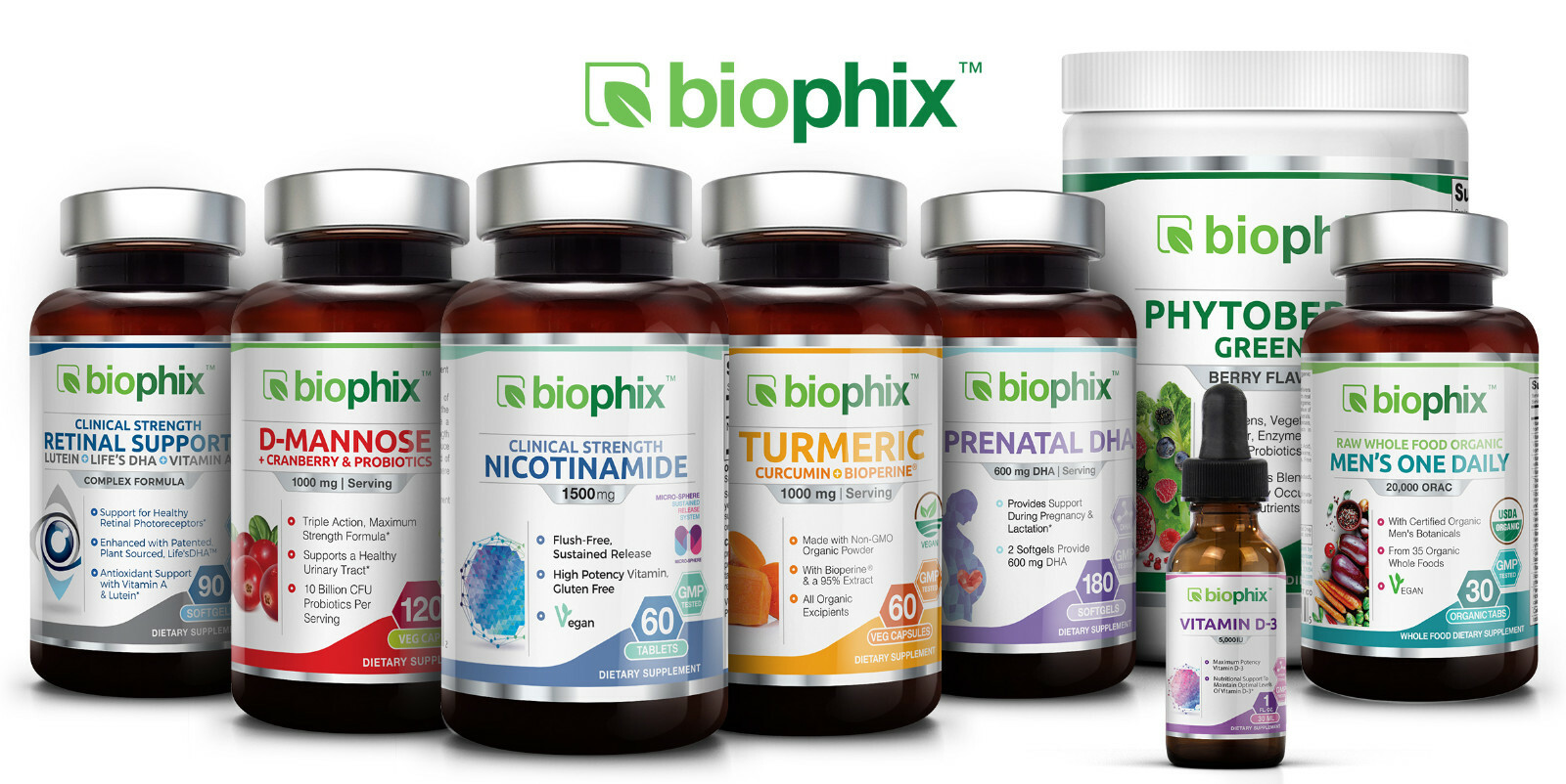 Biophix Vitamin K-2 MK-7 300 mcg 120 Vegetarian Capsules