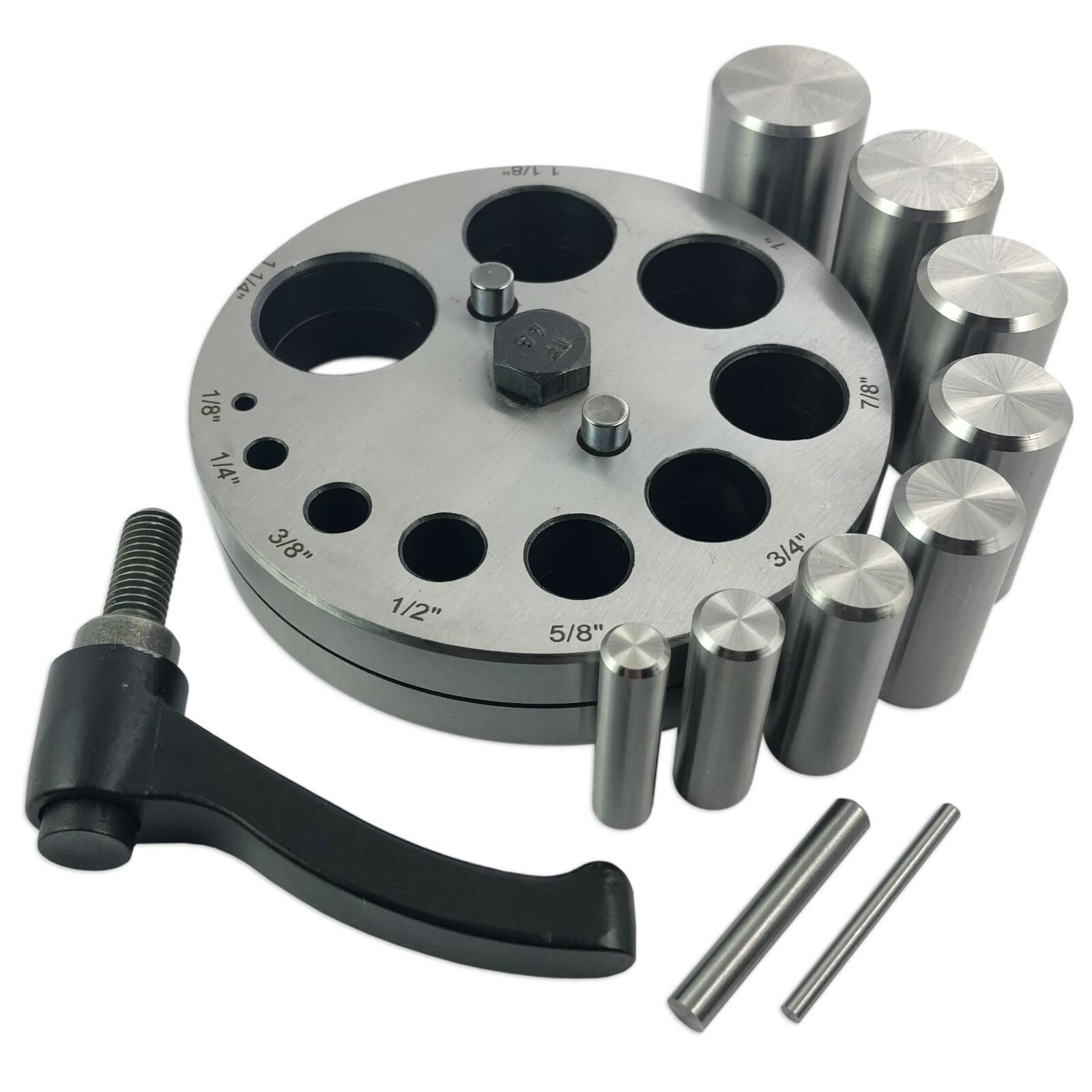 10 EXTRA LARGE CIRCULAR ROUND DISC CUTTER TOOL 2MM - 31MM SET