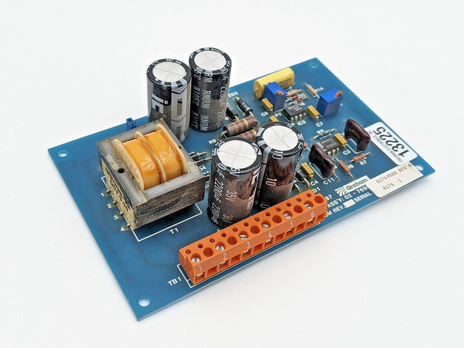 Graham 02769500 02-7685 REV A Voltage Signal Isolator Board PLC Replacement Part
