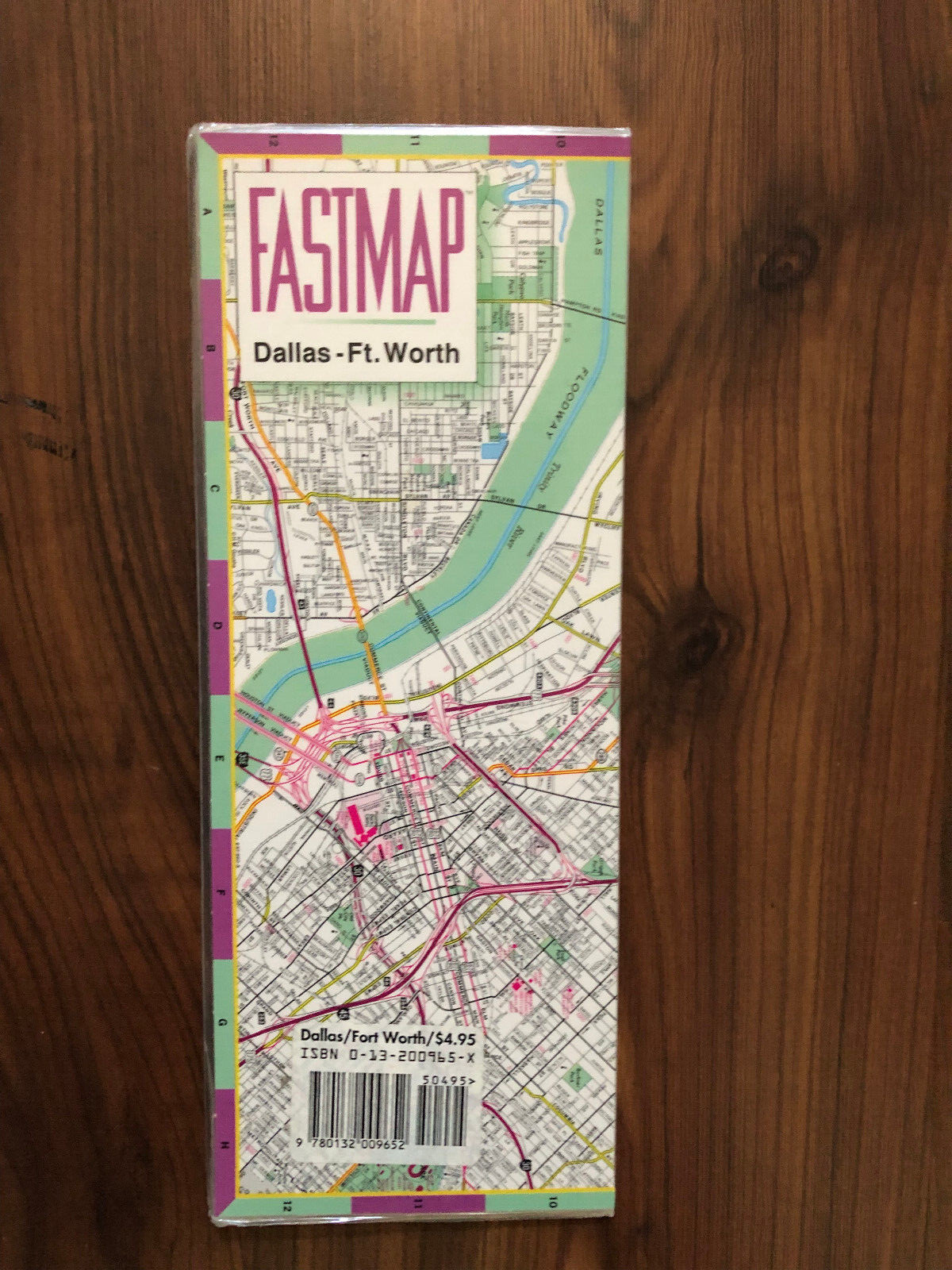Fastmap Dallas-Ft. Worth 1991 Texas
