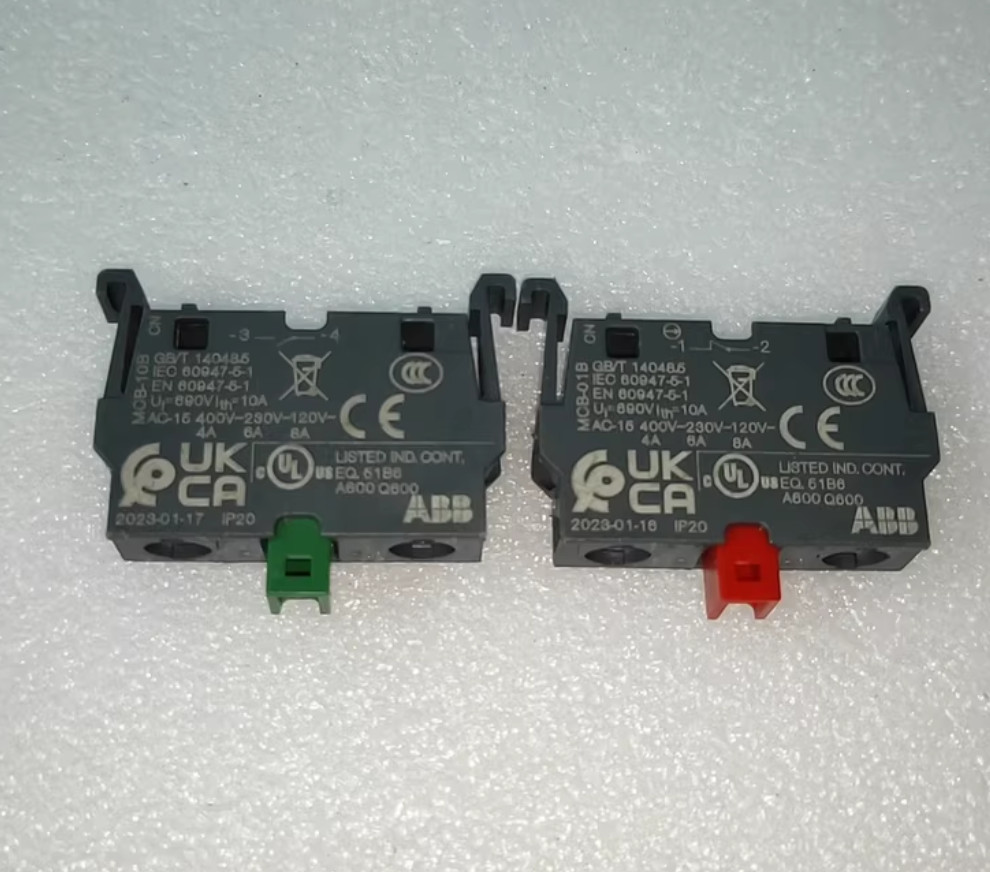 1PC NEW ABB Auxiliary Contact Module MCB-10B 1NO #LL