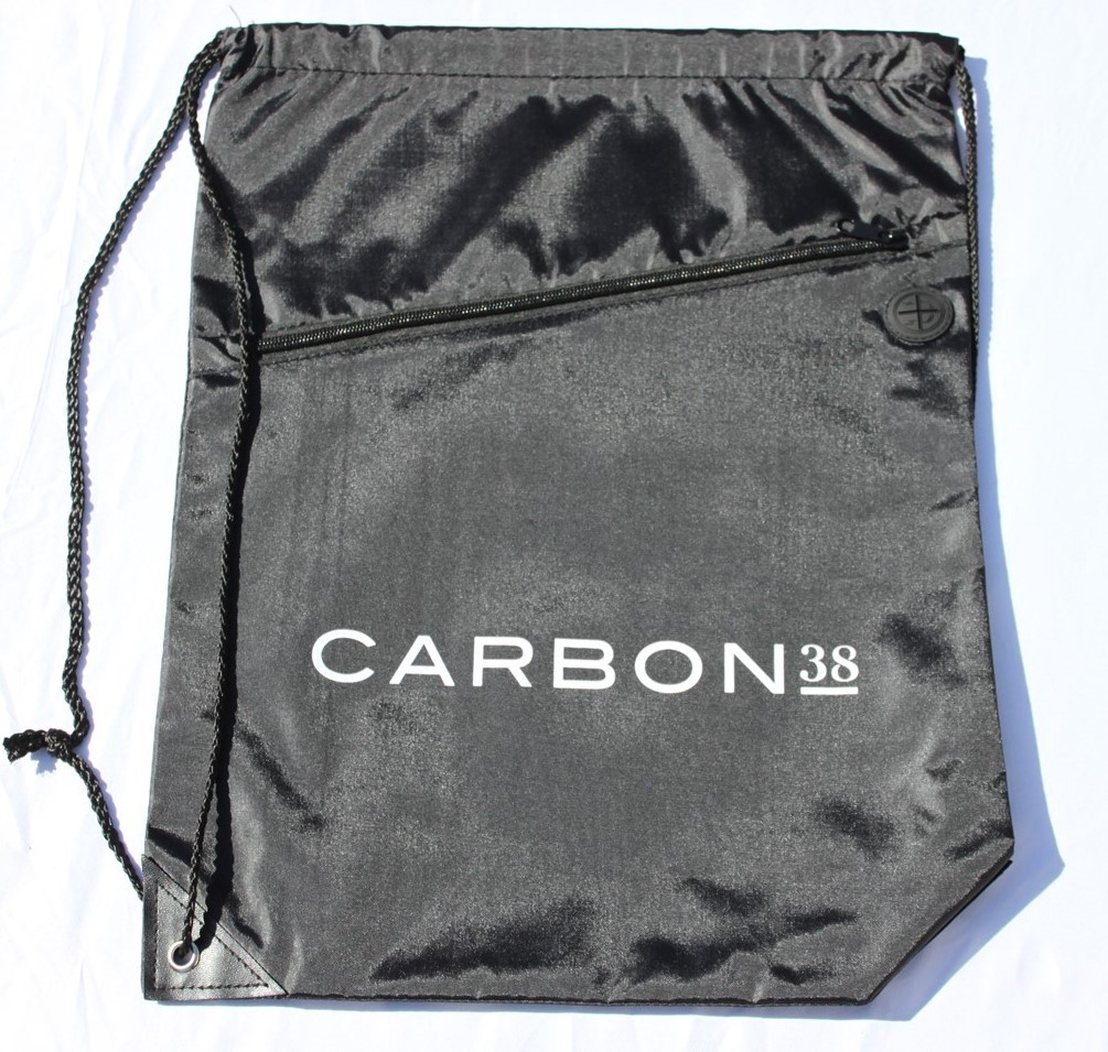 CARBON 38 Drawstring Dust Bag Purse Handbag Shoes Storage Cover 13 1/2" x 17 1/2