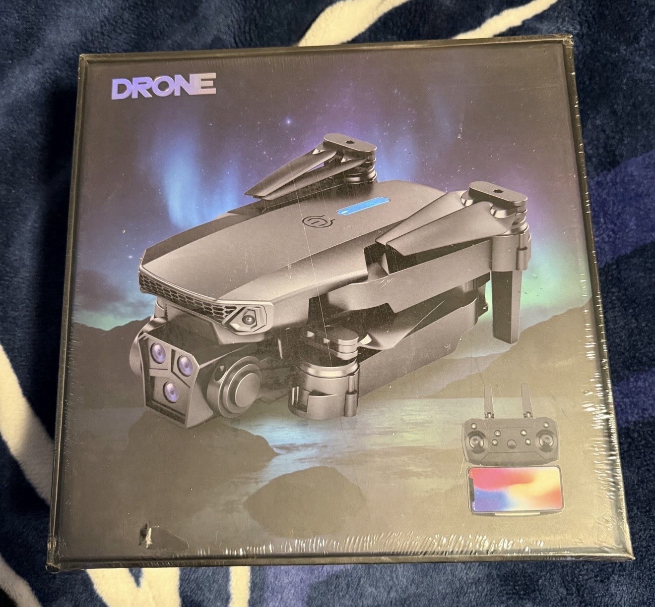 Foldable HD Camera Ready to Fly Drone Quadcopter with Altitude Hold.