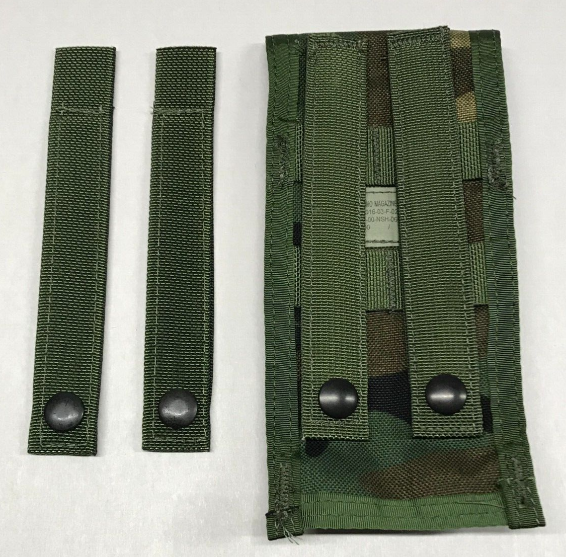 OD Green Nylon MOLLE Replacement Strap 6 3/4" x 1" USGI NOS