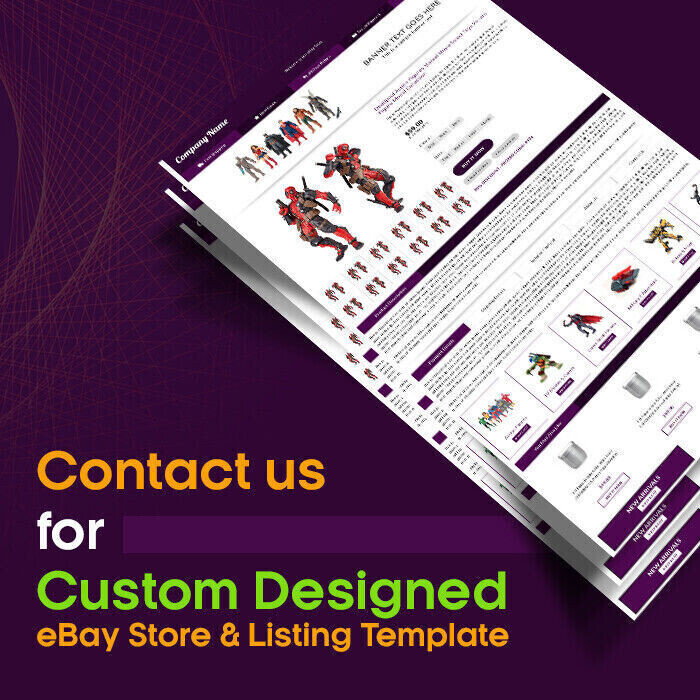 New eBay Mobile Responsive Template Auction Listing Professional HTTPS 2019