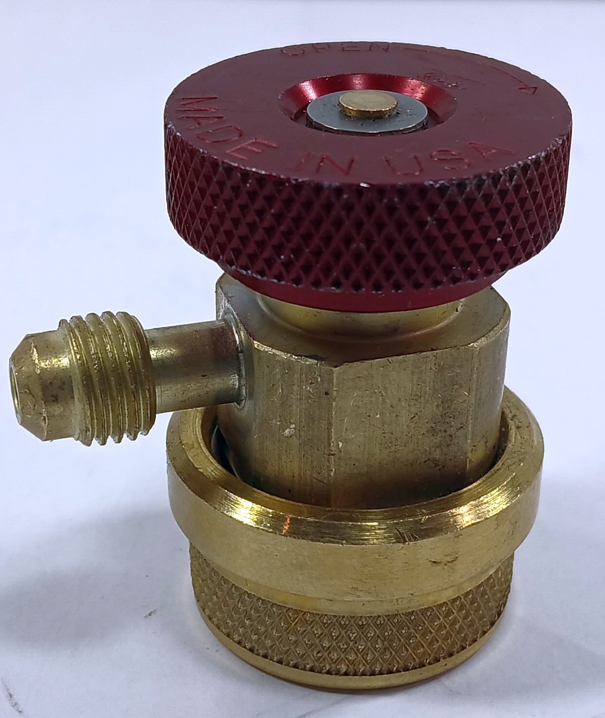 1 NEW MASTERCOOL 66434-R ¼” FL-Mx16mm ECONOMY HIGH SIDE COUPLER NNB *MAKE OFFER*