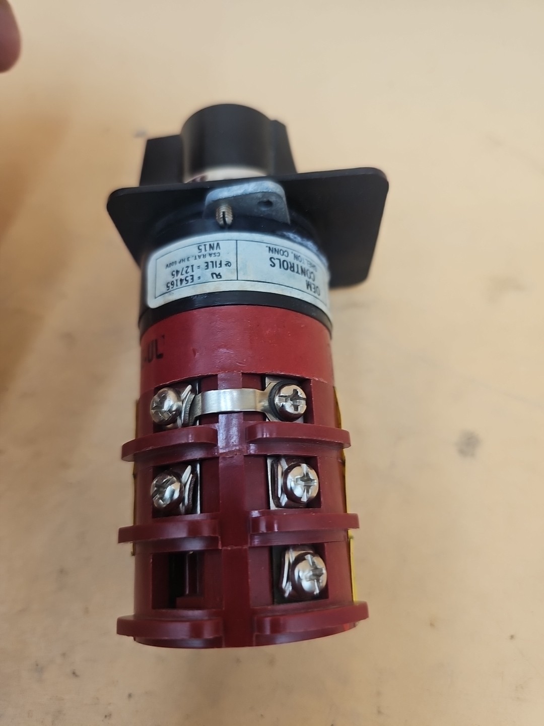 OEM Controls VN153S562-UL Push/Turn Alarm Reset Silence Switch