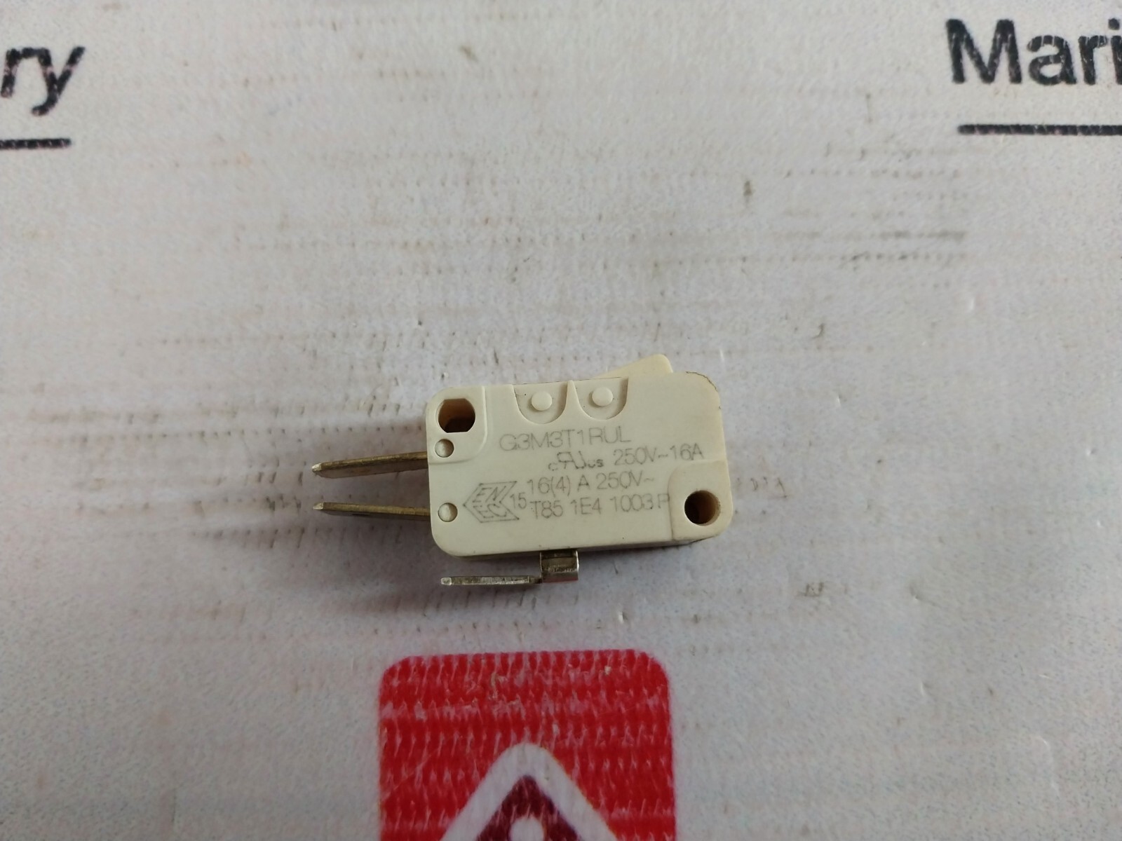 Burgess G3m3t1rul Micro Switch 250v~16a