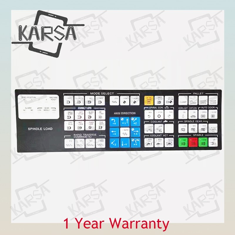 New For Fanuc DMC Kia KH80G Membrane Keyboard Button Keypad Film