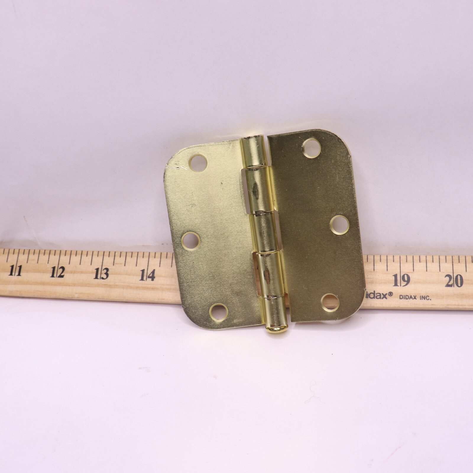 Door Hinge Removable Pin Satin Brass 852852