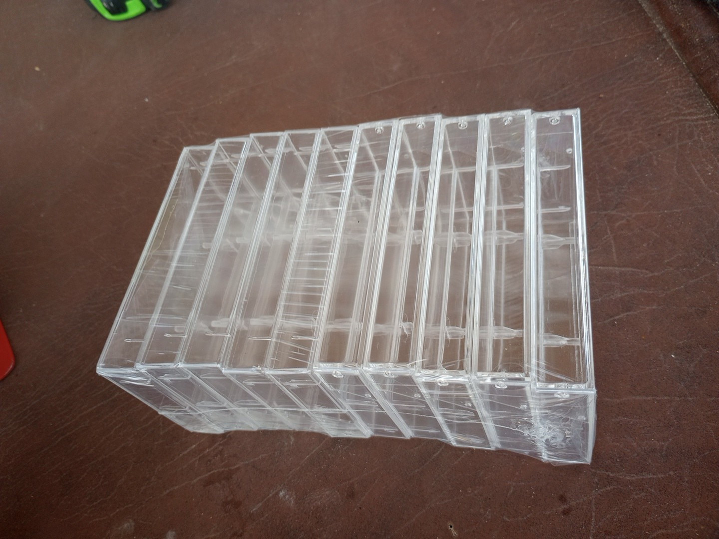Cassette Tape Case | 10 Pack | Crystal Clear Polystyrene Cassette Case | Classic