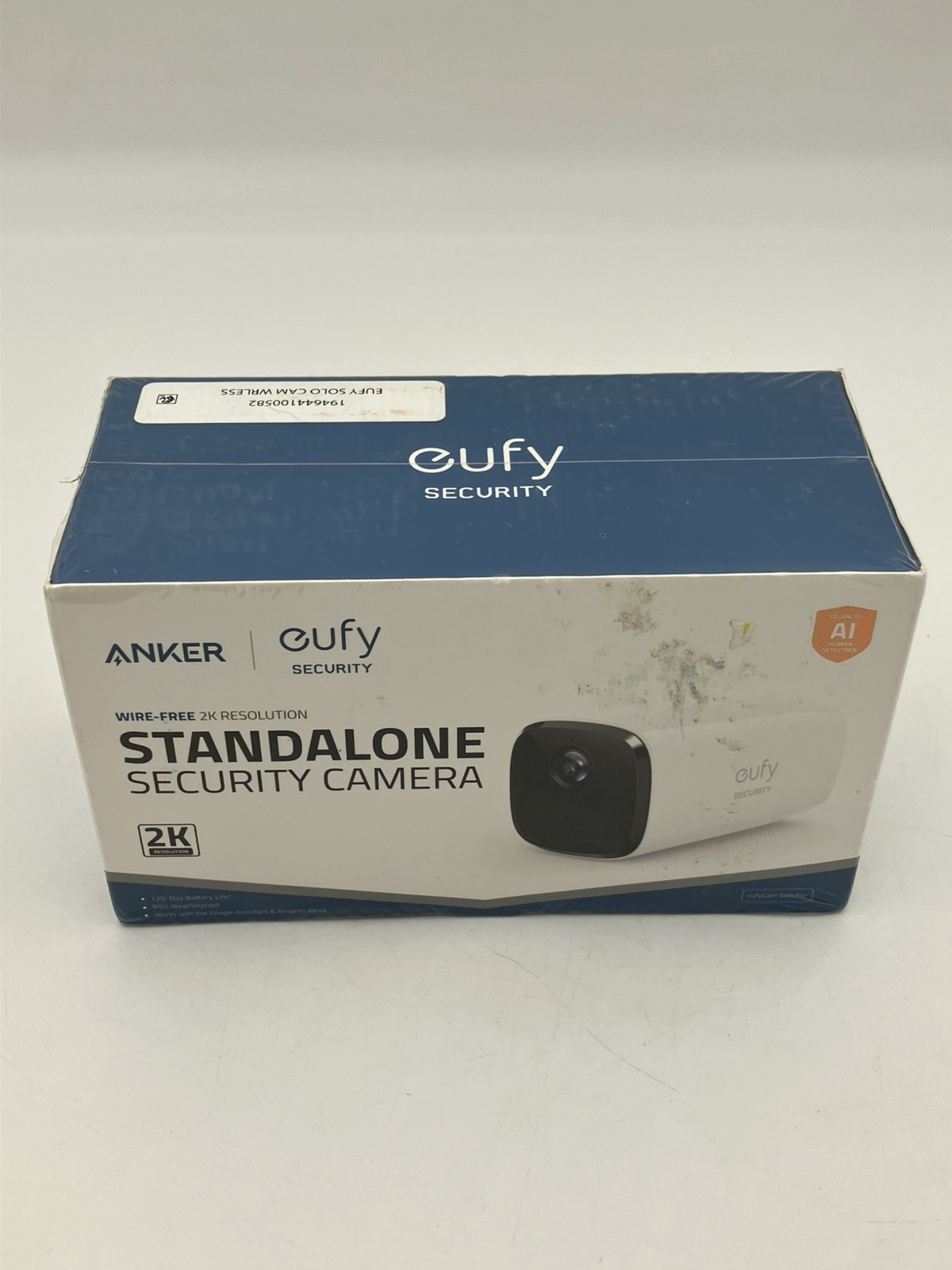 Anker Eufy Cam Security Standalone Security Camera 2K NEW SEALED