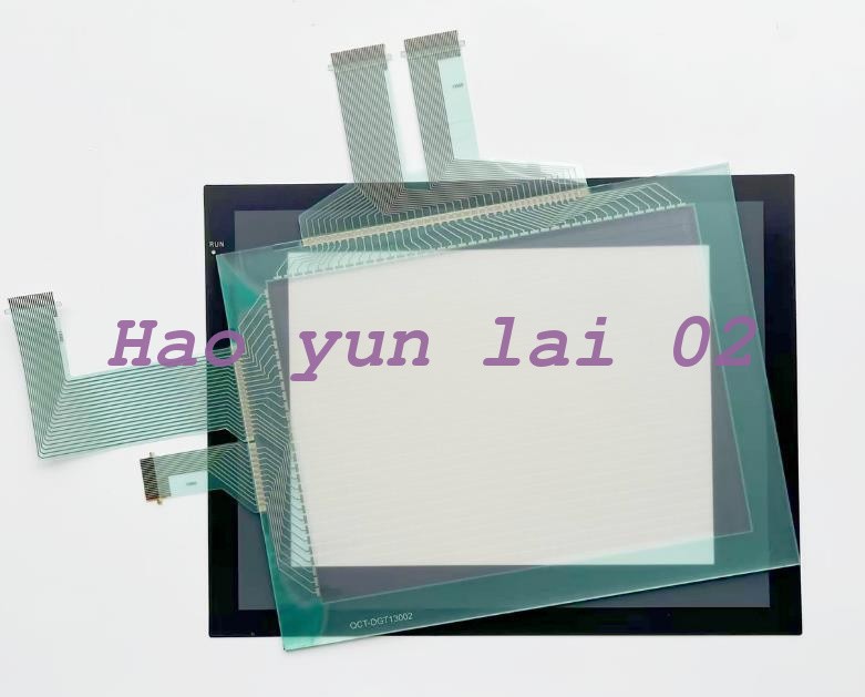 1 Set New For Omron TP-3142S2 Touch Screen Glass + Protective Film