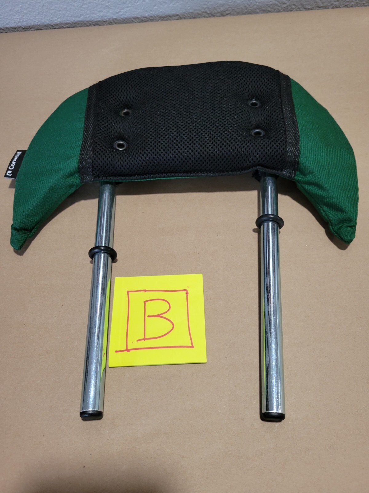 NEW - Convaid Cruiser Size 10 Headrest Extension Head Rest Green Color