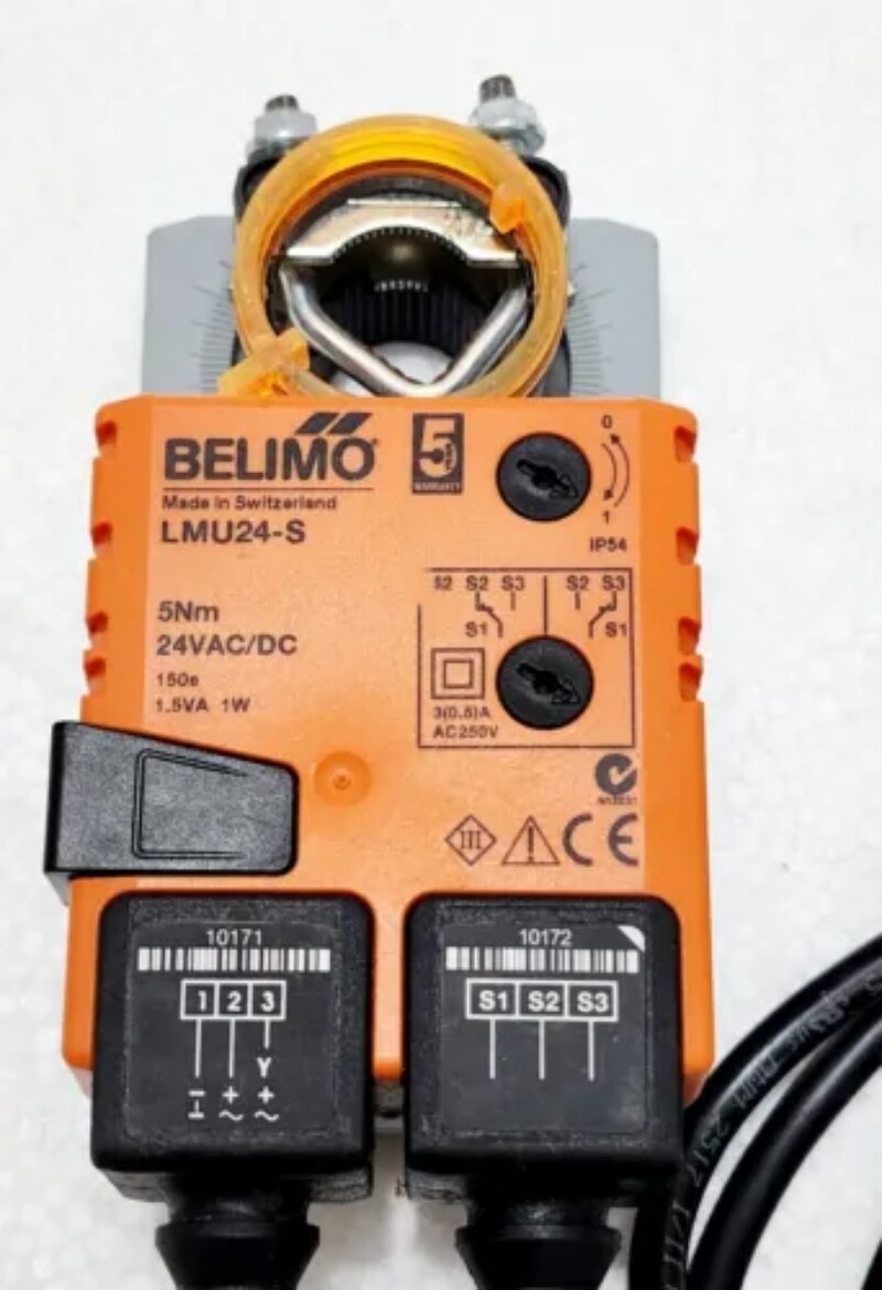 BELIMO LMU24-S damper actuator 5Nm, AC/DC 24V-UPS or DHL fast delivery