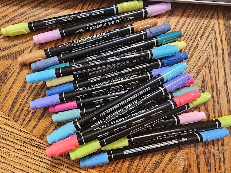 Stampin' UP! Stampin' Write Markers NEW Style BULLET END/BRUSH END choose Color