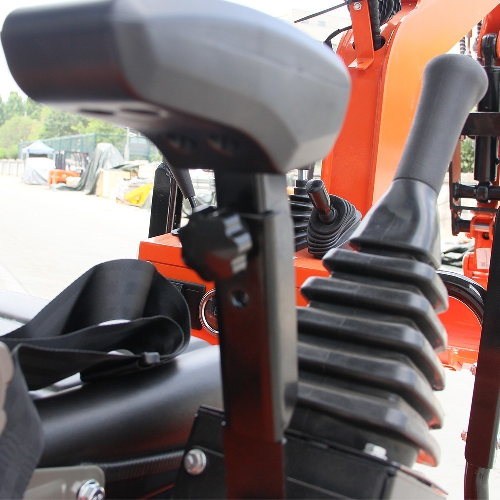 1 Ton Mini Excavator Orange B&S Engine Hydraulic System, USA STOCK, TX