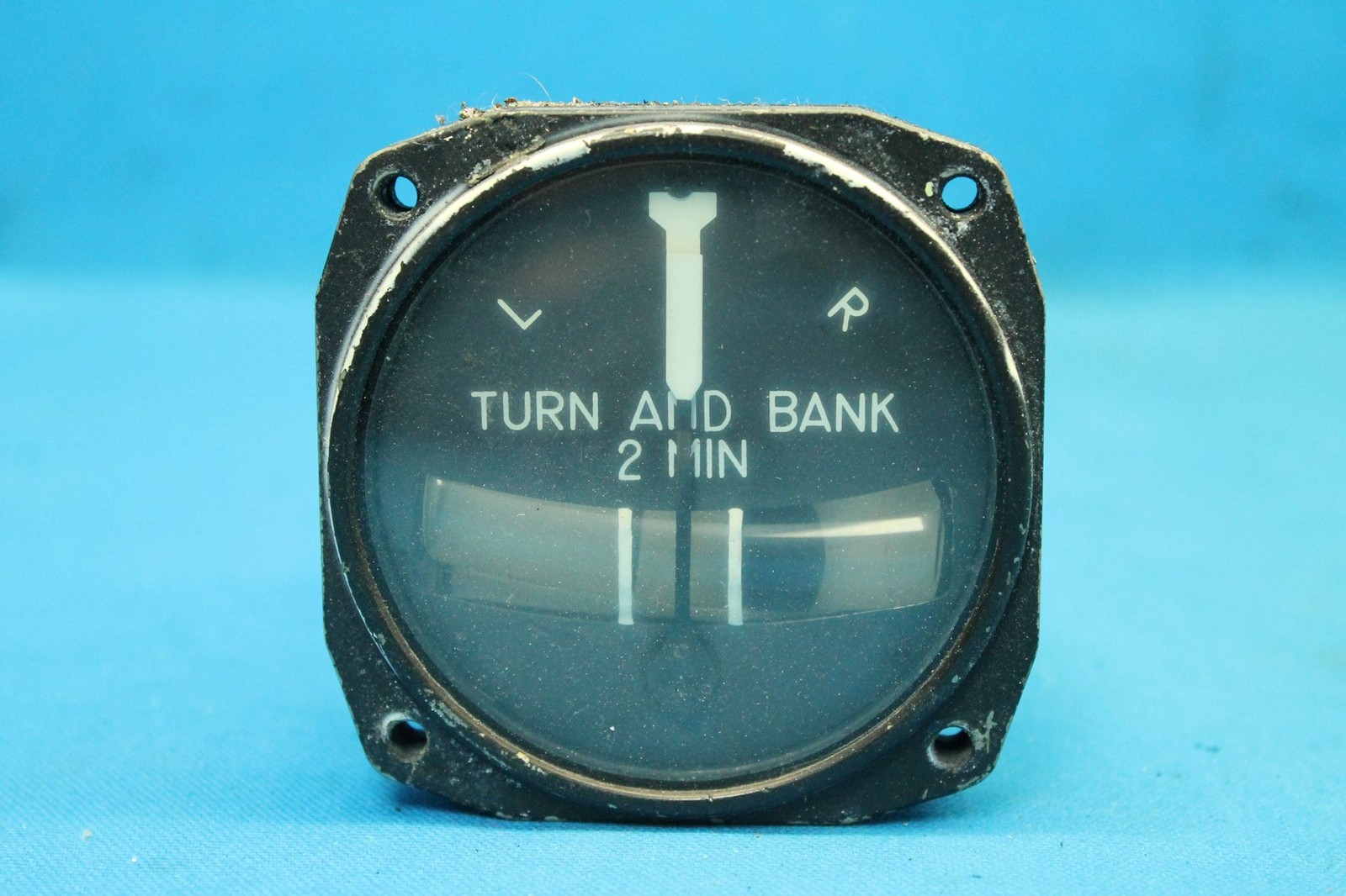 Used Aero-Mach Aircraft Turn & Bank Indicator Core p/n 850095 (25031)