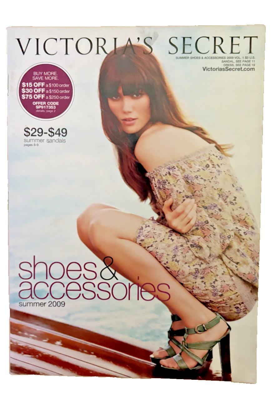 Victoria's Secret Summer Shoes & Accessories 2009 Catalog Vol. 1