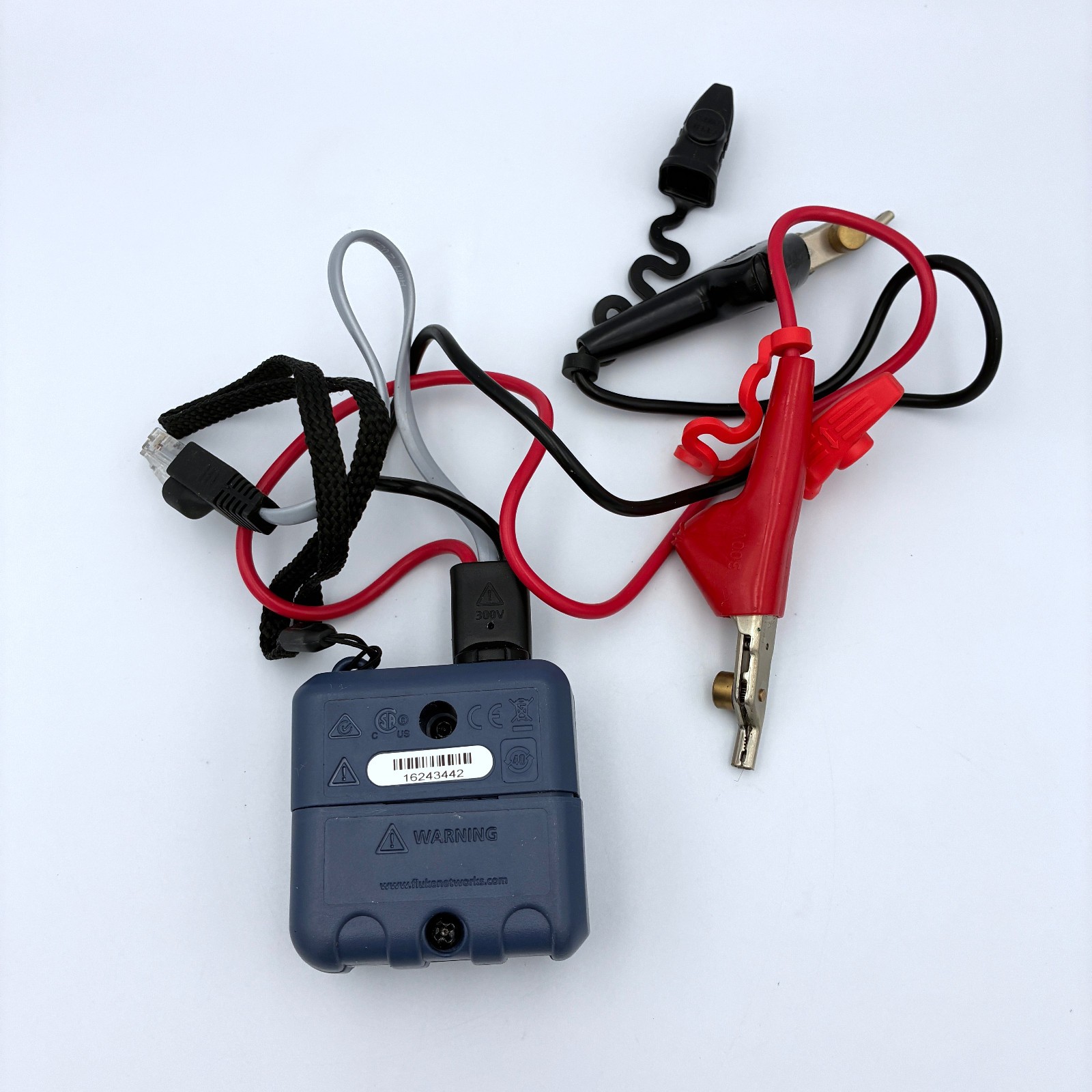 Fluke Networks Pro3000 Probe & Pro3000 Toner w/ Case - Untested
