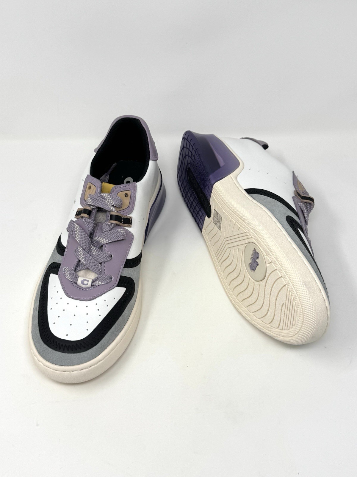 Coach G5045 CitySole Court Stylish Skateboarding Shoes Women's Purple Size 7.5B