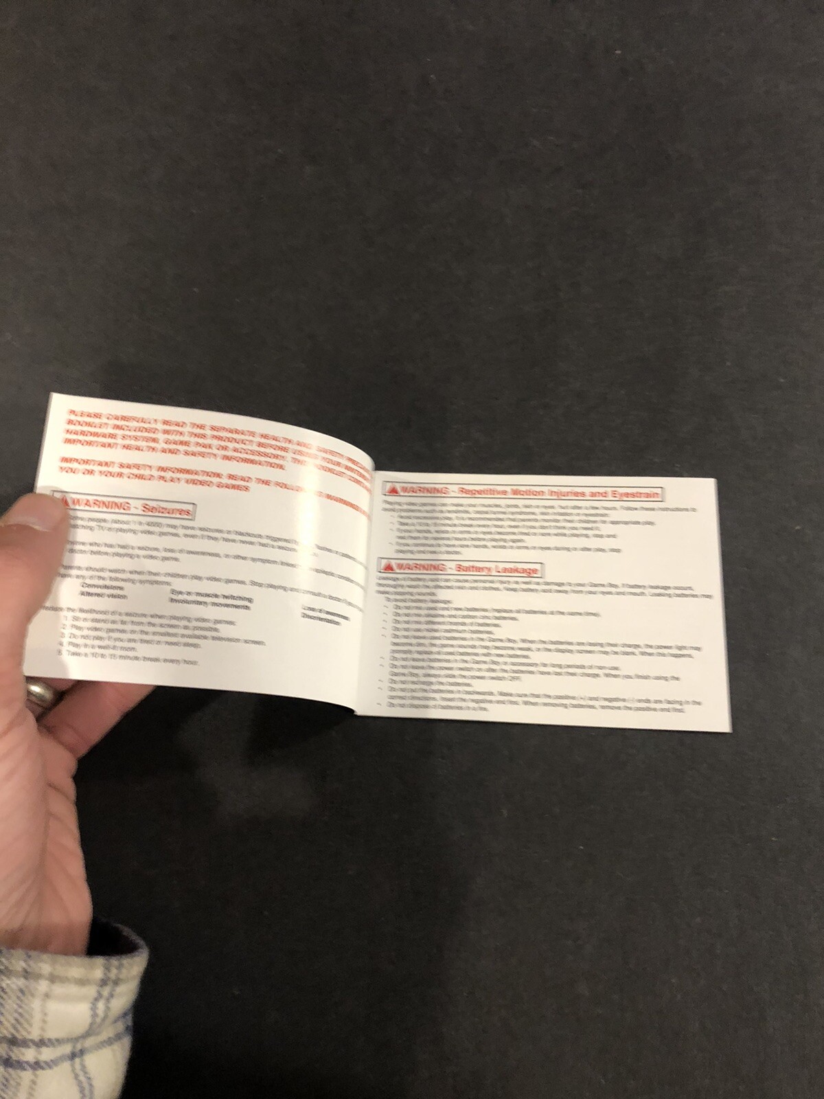 nicktoons unite gba Manual only