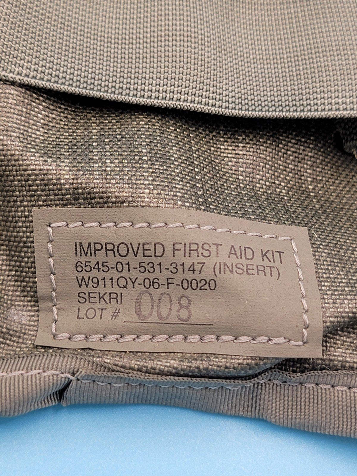 US Army IFAK First Aid Pouch with Insert