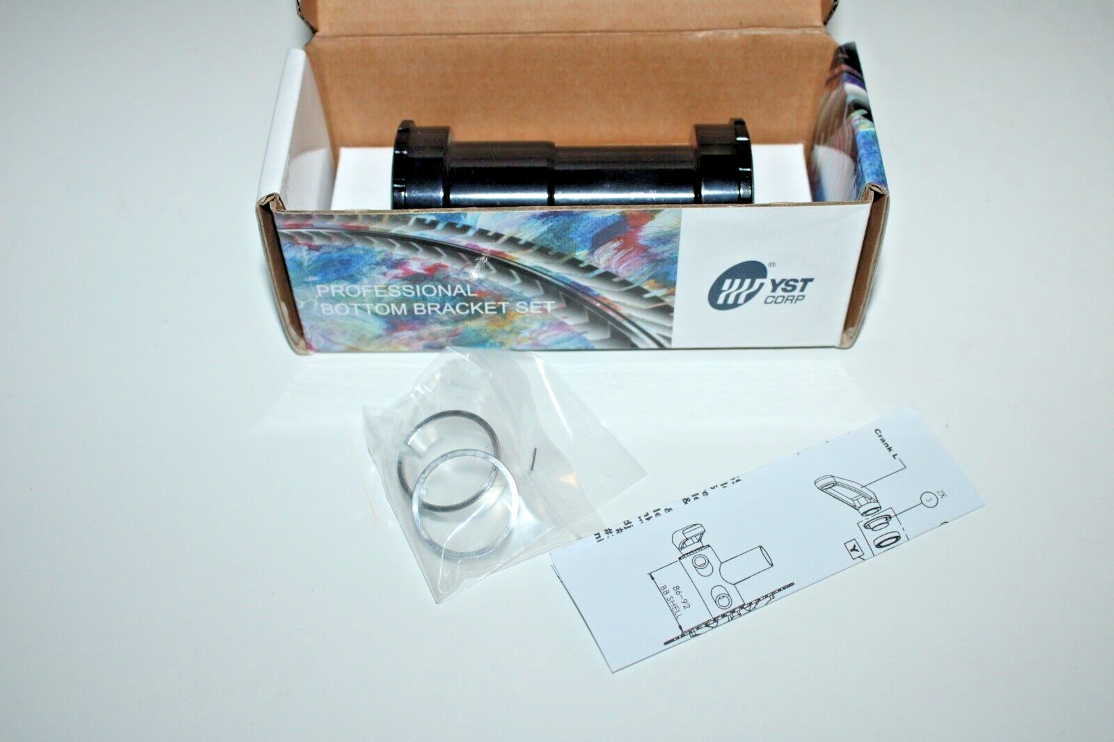 YST Press Fit Threaded Intergrated Bottom Bracket SRAM GXP 86/92 BB-869N 41mm :)