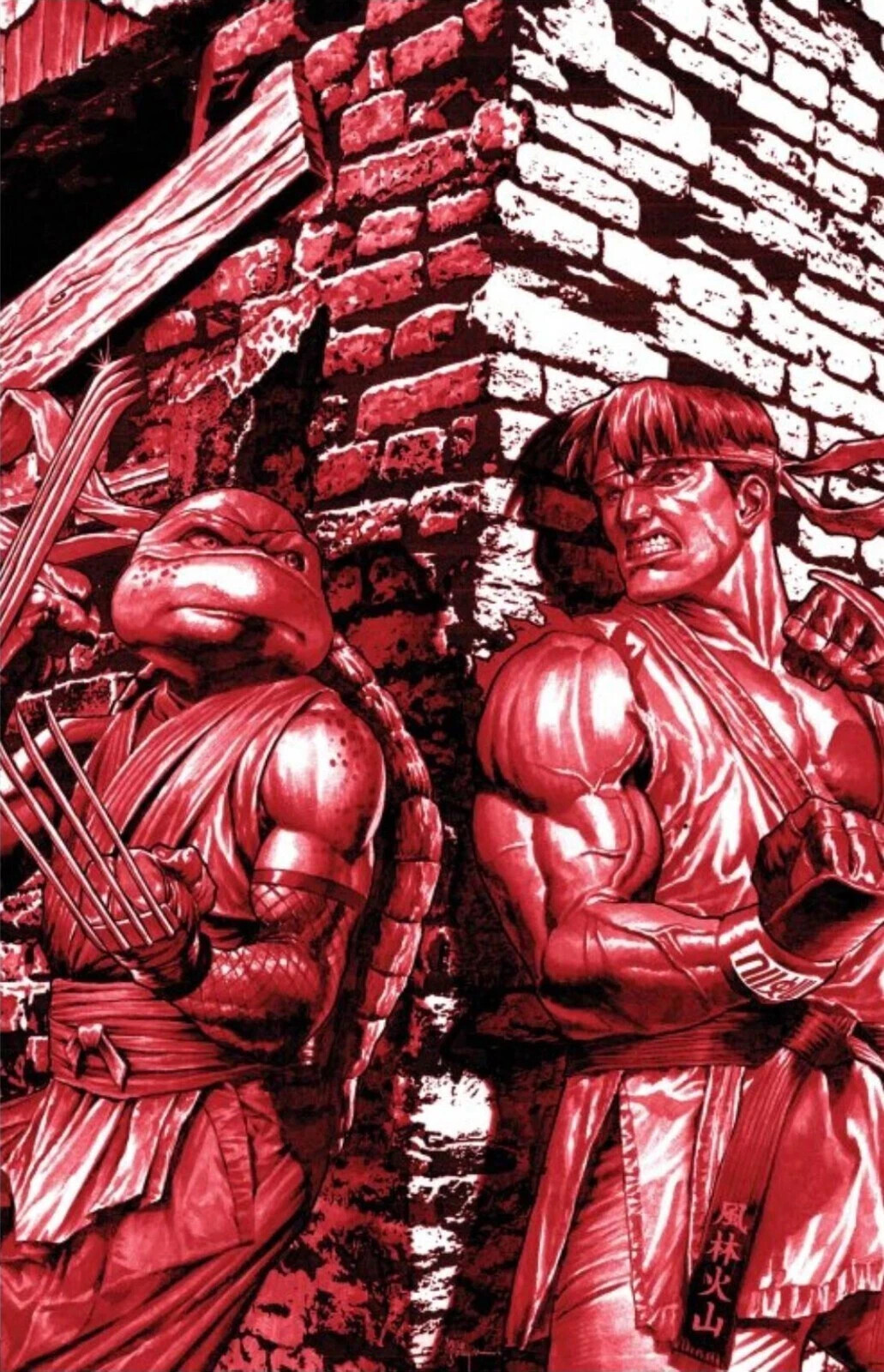 TMNT vs. Street Fighter #1 - Mico Suayan - Virgin Variant Exclusive