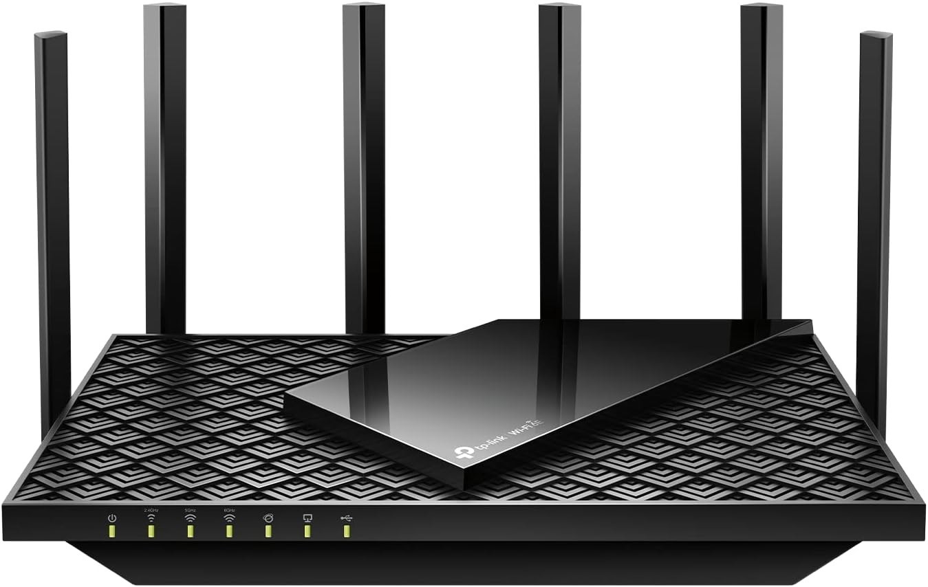 **NEW - TP-Link Archer AXE75 AXE5400 Tri-Band 6 Stream WiFi 6E Gigabit Router