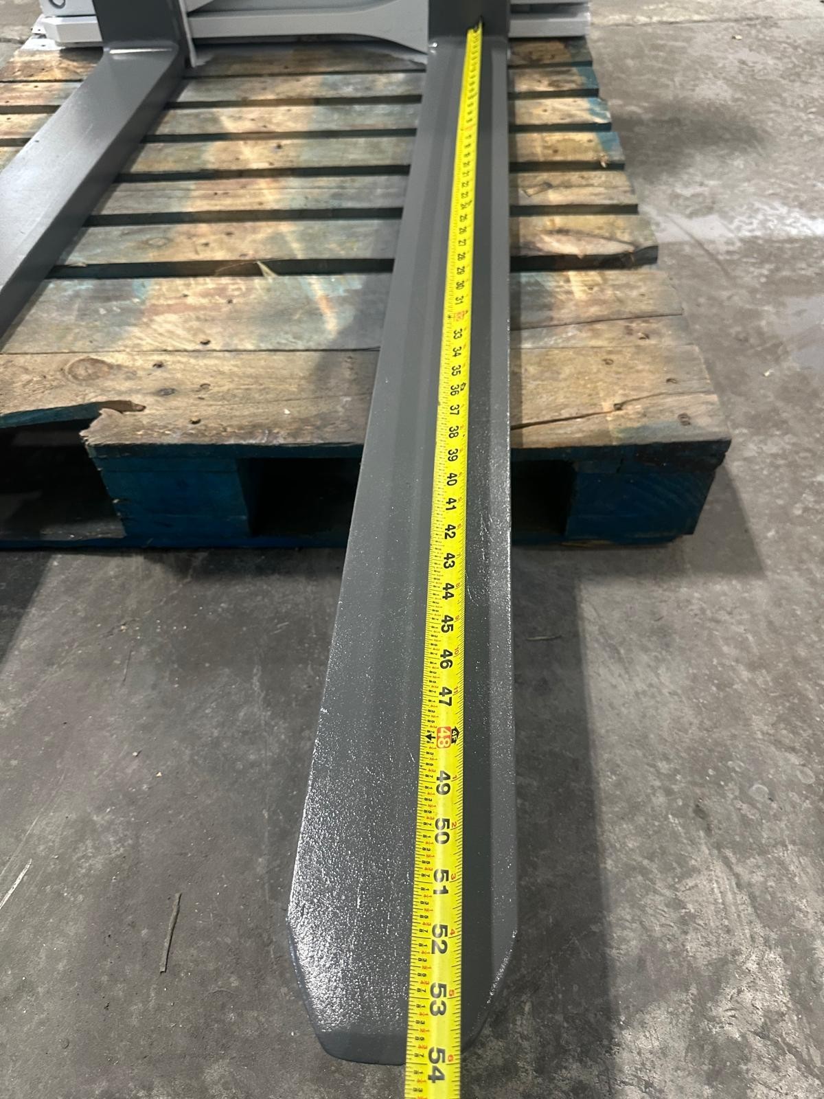 Cascade 35D Class 3 Fork Clamp 54” Forks Forklift Attachment 7000 LB