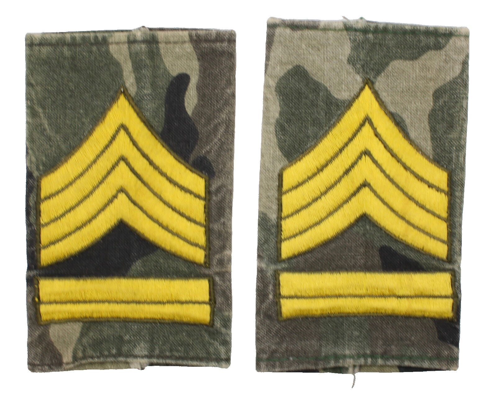 Afghan ~ Afghanistan National Army Krur Sergeant First Class Shoulder Marks OEF