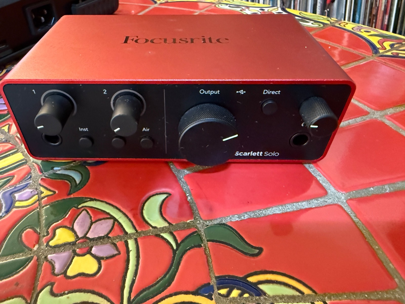 Focusrite Scarlett Solo 4th Gen USB Audio Interface