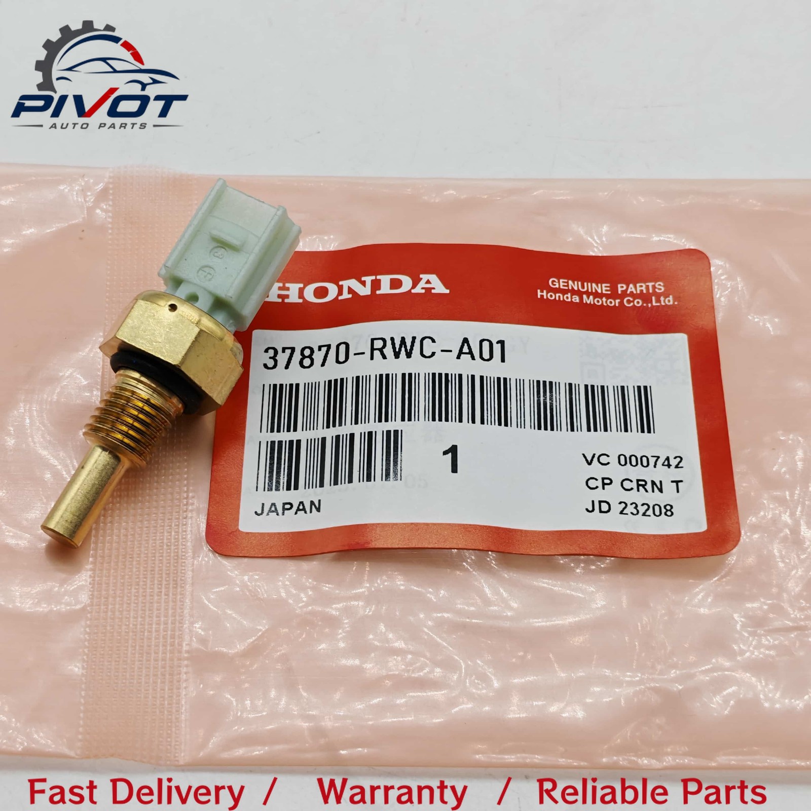 OEM Auto Engine Coolant Temperature Sensor Fit For Acura Honda Accord CivicPilot