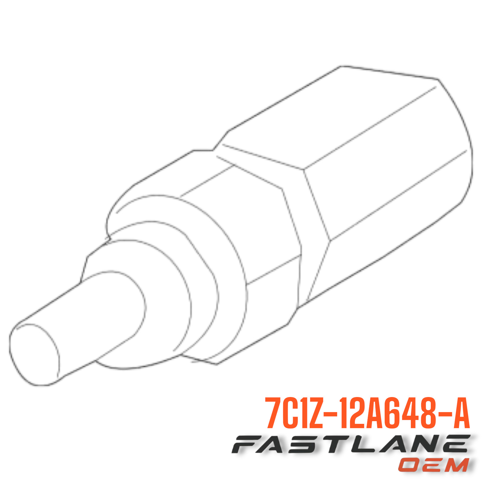 2012-2022 FORD ECOSPORT/FOCUS TEMP SENSOR NEW OEM 7C1Z-12A648-A