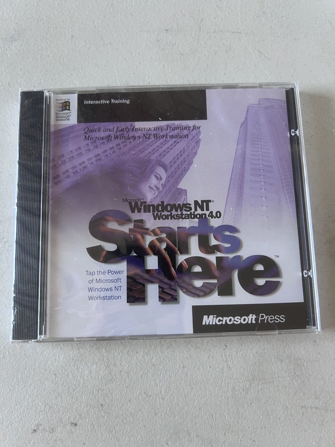 Microsoft Windows NT Workstation 4.0 Starts Here Interactive Training CD