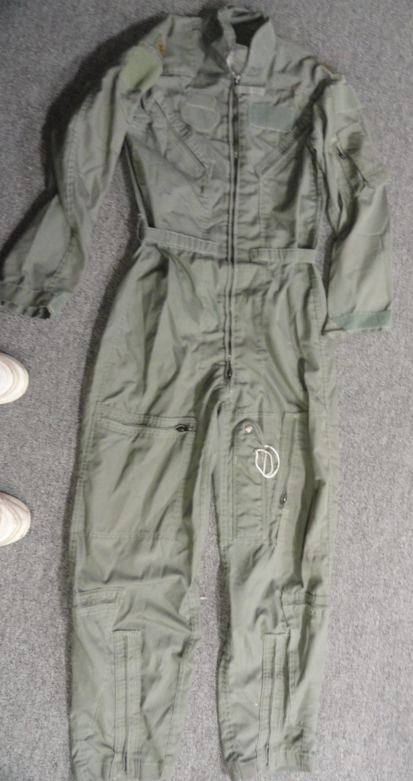 SUMMER FIRE RESISTANT FR 27P FLYERS COVERALLS SAGE GREEN FLIGHT SUIT 36R