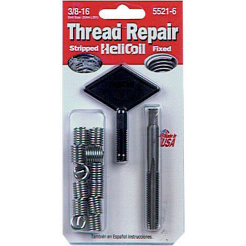 Helicoil 5521-6 Thread Repair Kit, 3/8" x 16 NC