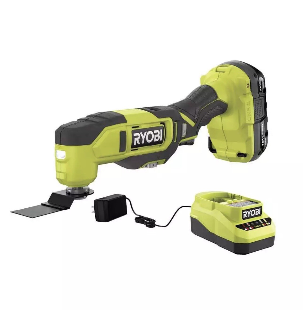 RYOBI ONE+ 18V Cordless Multi-Tool Kit w/ 2Ah Battery & Charger PCL430K1