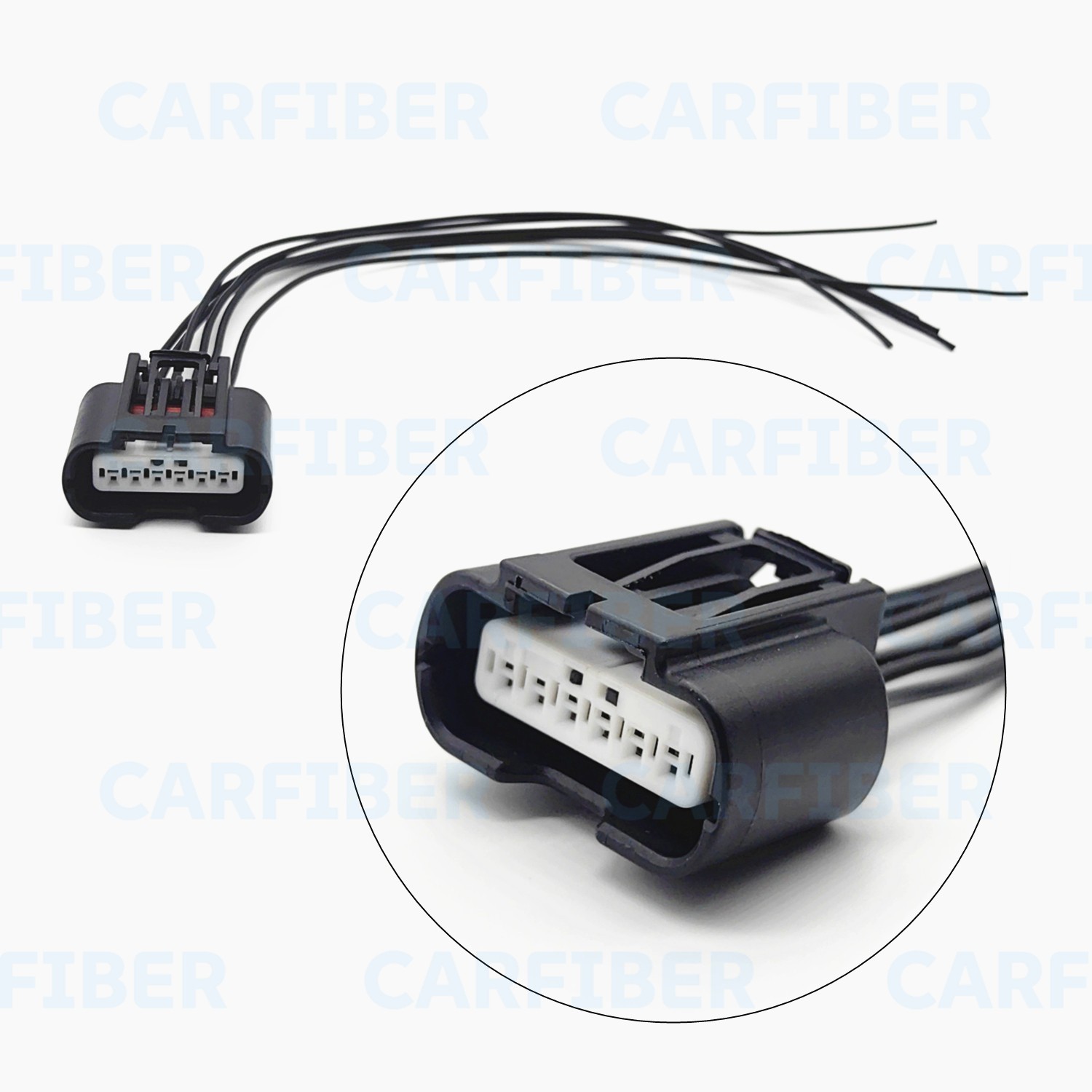 6-Way Blind Spot Collision Sensor Pigtail Connector Fits Jeep Compass 2017-2021