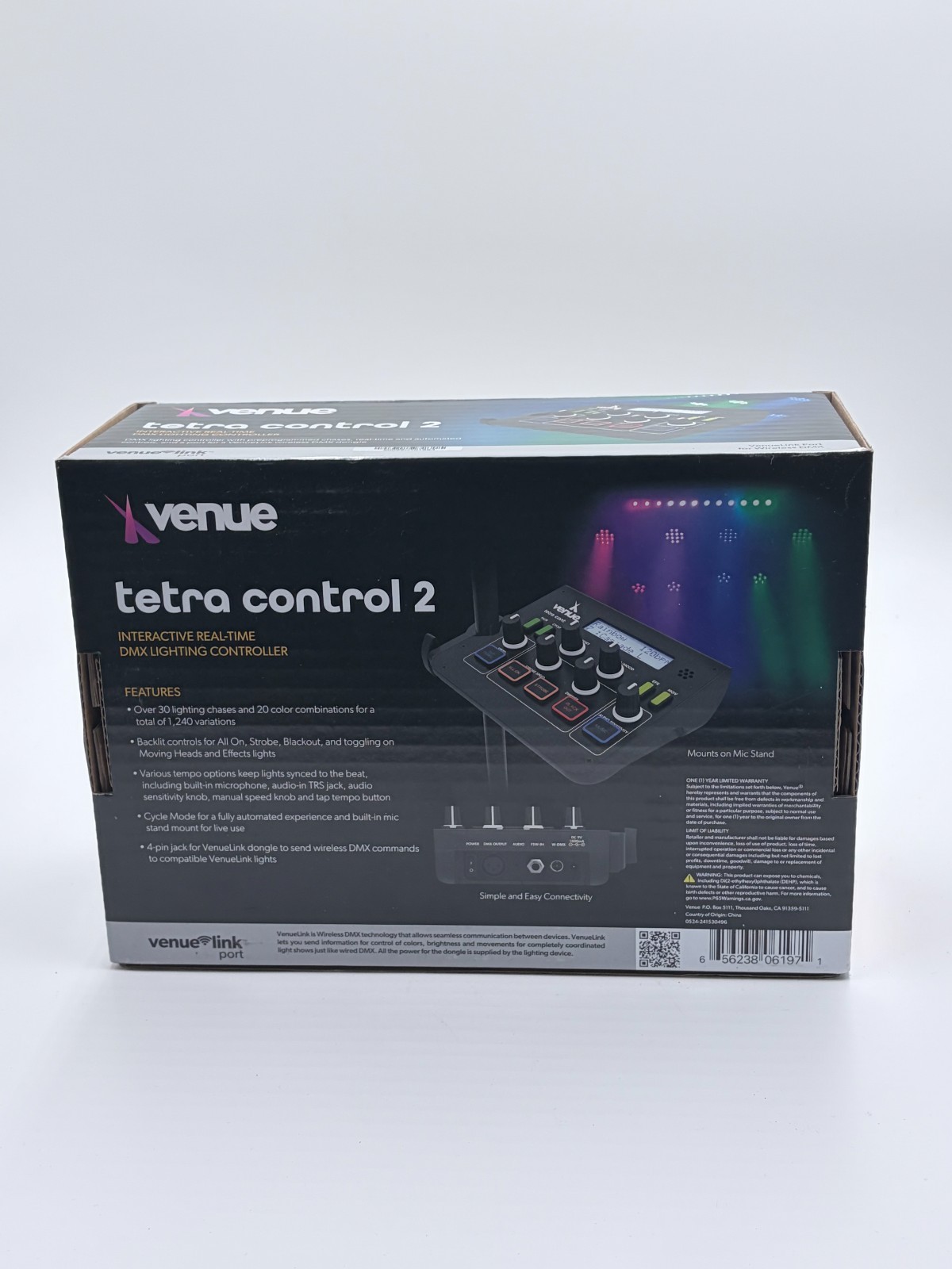 Venue Tetra Control 2 Intuitive DMX LIGHTING Controller BRAND NEW!!