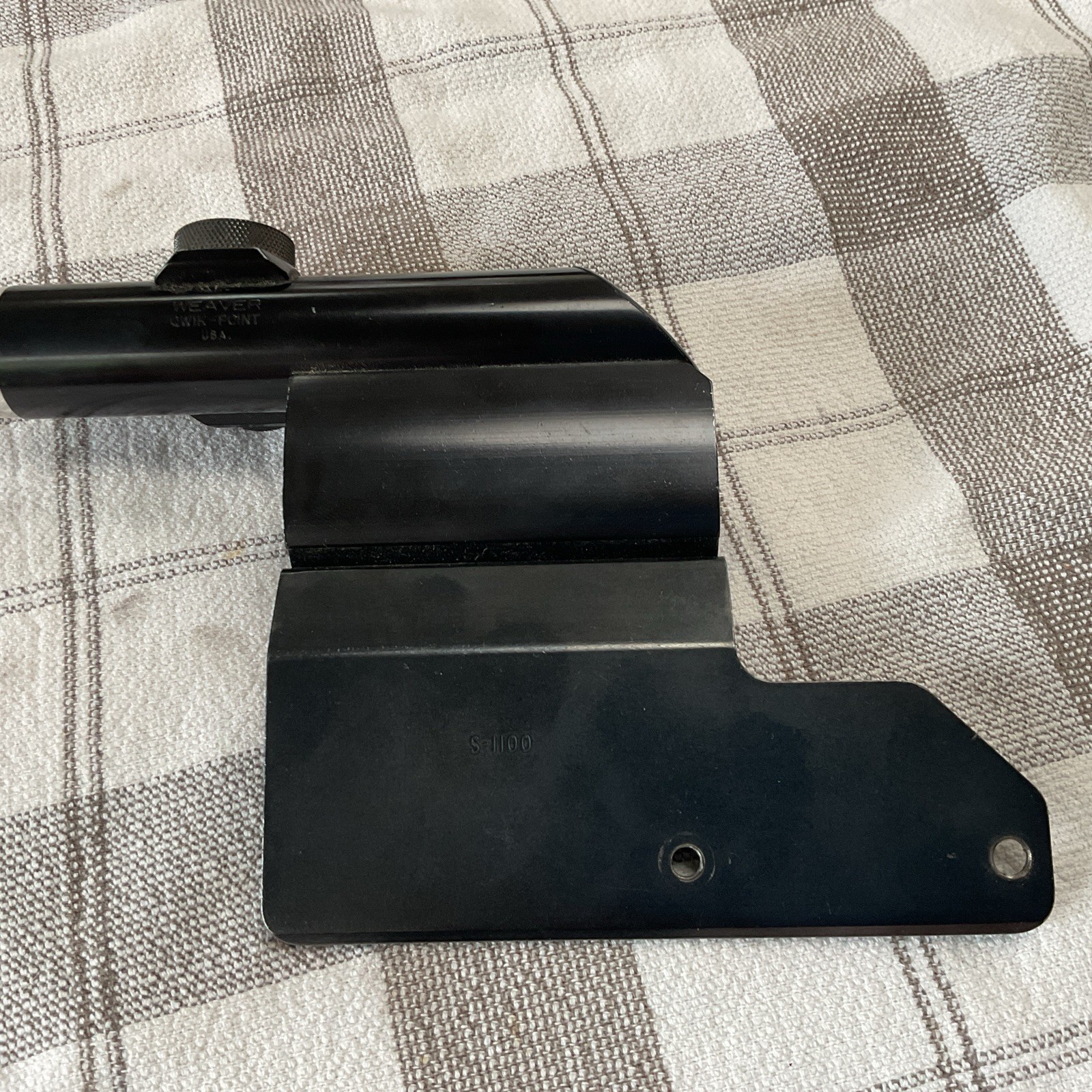 Weaver Qwik-Point Model S-1 Red Dot Sight Working With Bracket