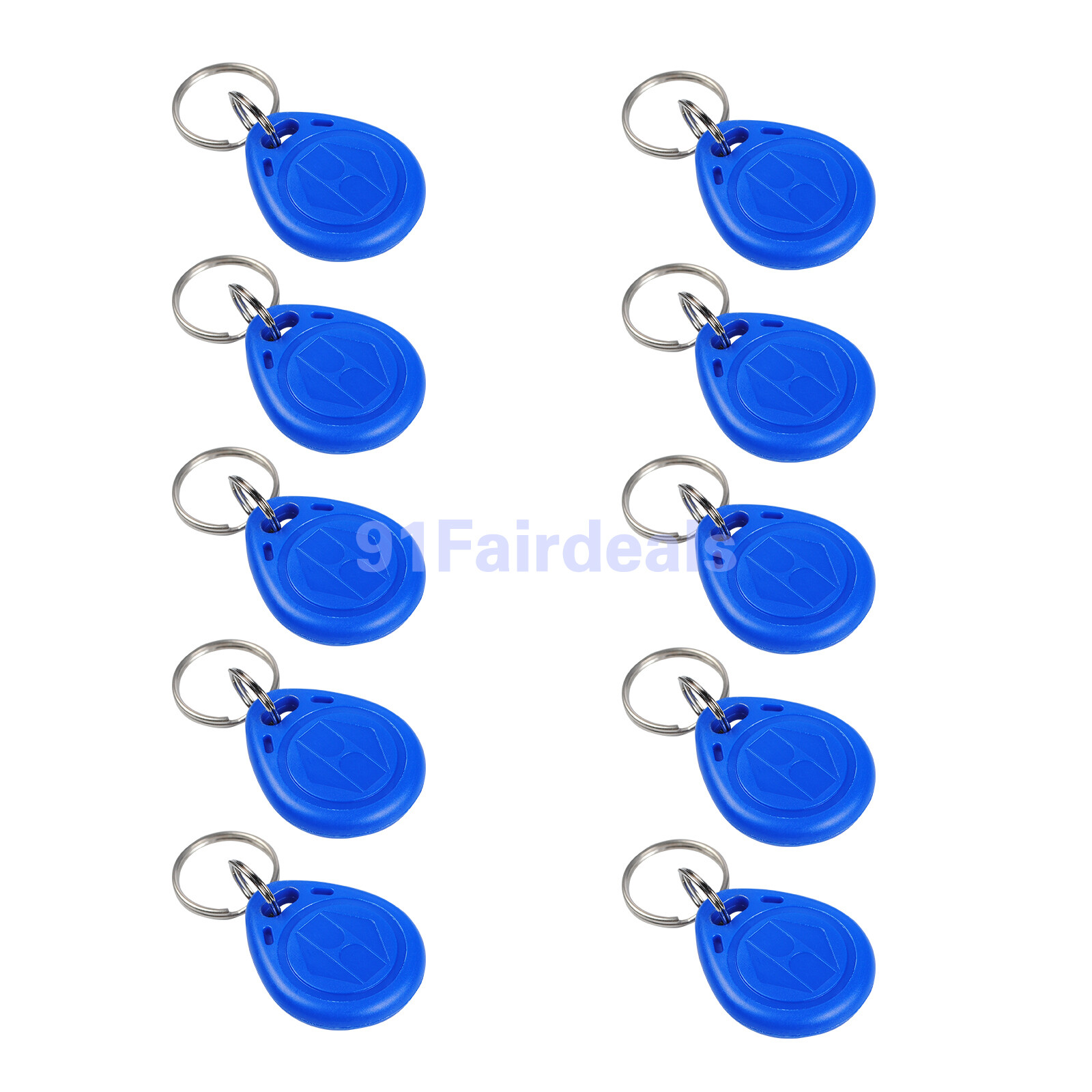 Electric Lock RFID Door Access Control Controller System Kit + 10 Key Fobs