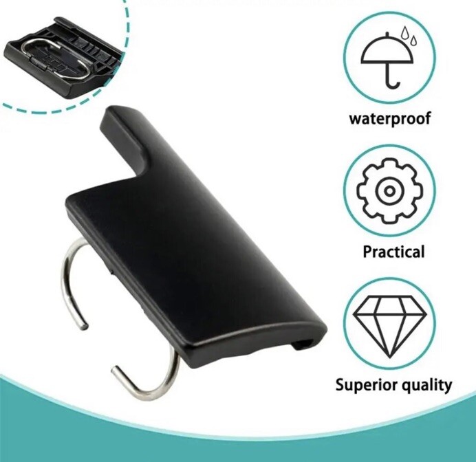 GOPRO HERO 3 + 4 SILVER EDITION LOCK ZIPPER LOCK HOOK