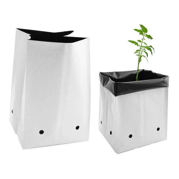 Sunleaves Black & White Grow Bag 1 Gallon - 25 pack