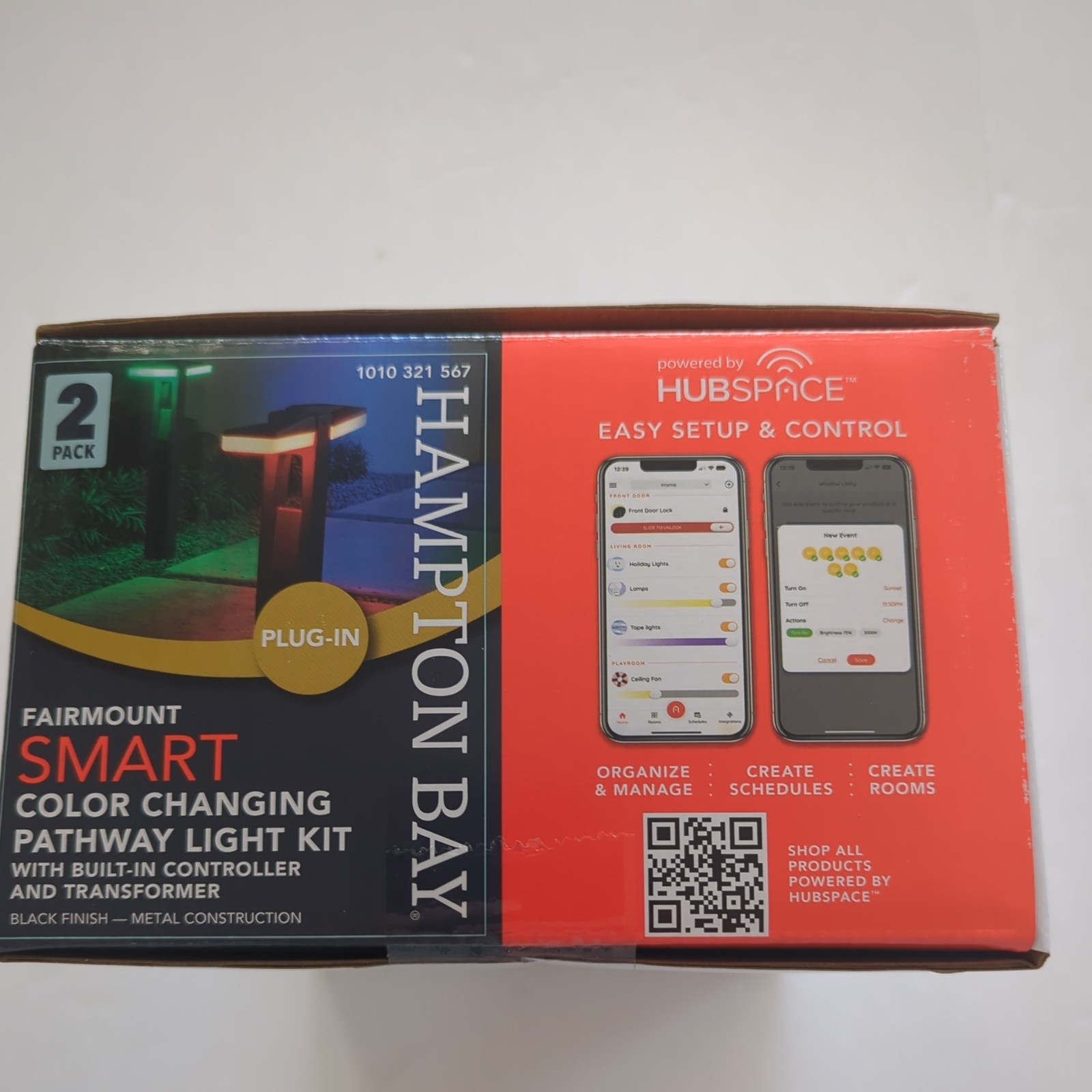 Hampton Bay Smart Color Changing Pathway Light Kit Controller Transformer