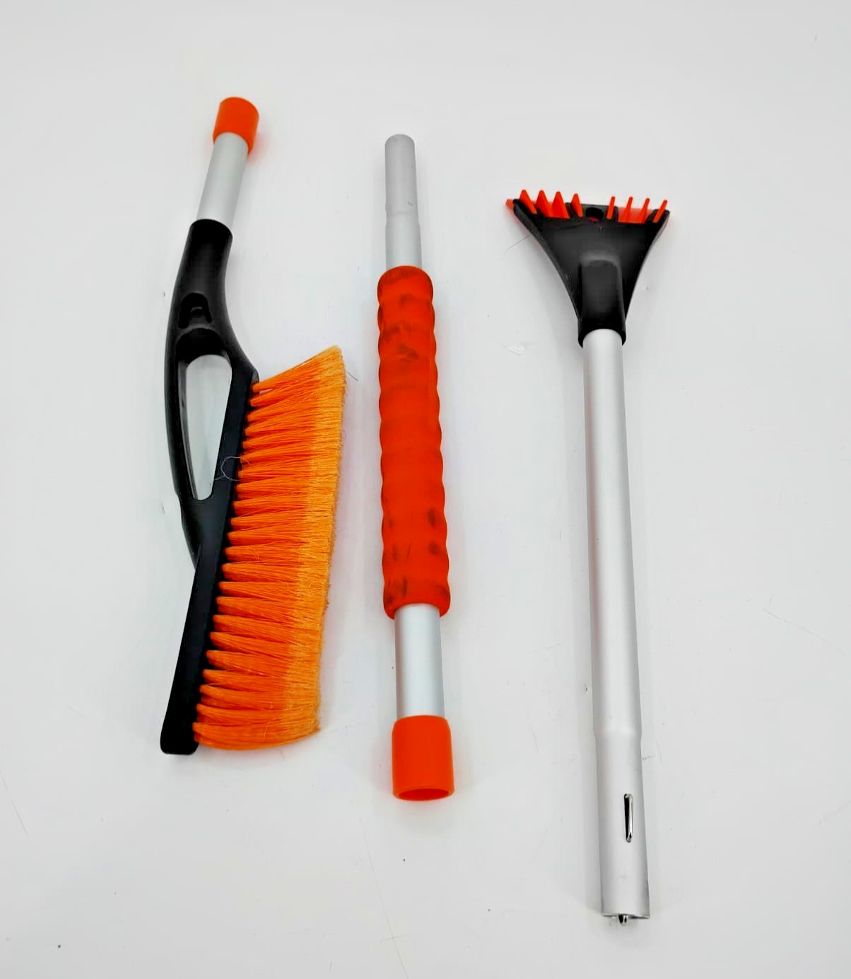 EcoNour 43" Ice Scraper Extendable Snow Brush Telescopic Removal For Car Truck