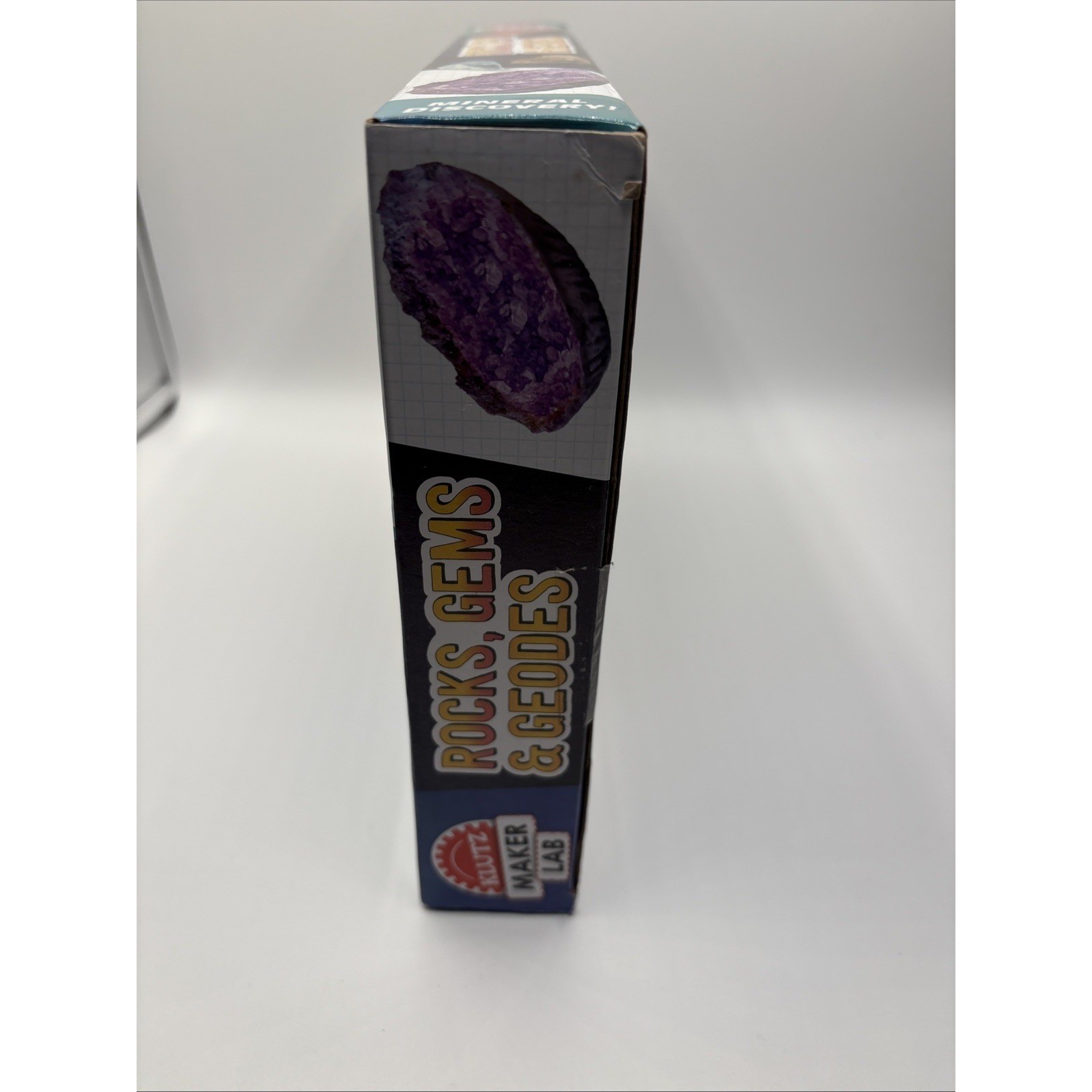 Rocks, Gems & Geodes/ Make Lab .STEM Kit . Open Box/ Book Missing.