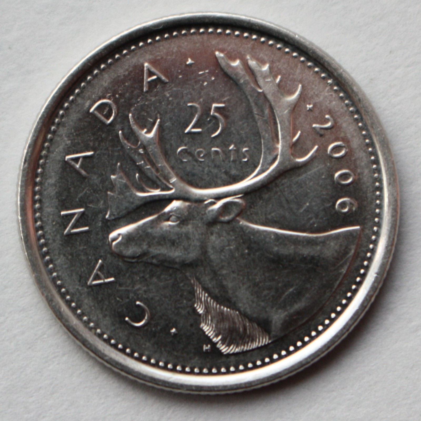 Canada, 2006, 25 Cents Coin. Twenty-Five Cents Coin, Quarter Dollar. (G03)